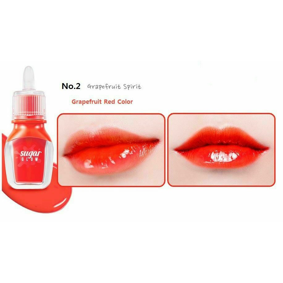 [Hàng mới về] Son Tint Peripera Sugar Glow Tint Phong Cách Ngọt Ngào Xinh Xắn