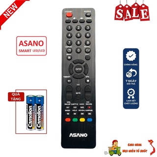 Điều khiển tivi asano smart chính hãng mới 100% e32df2200, s32df2200, remote tv asano, mót bấm từ xa