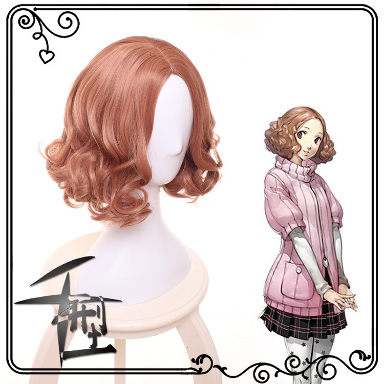 Persona 5 Persona5 Ao Cunchun cosplay tóc giả xẻ lông mịn