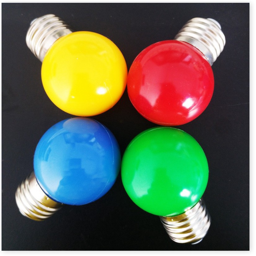 Thiết bị chiếu sáng  ⛔GIÁ SỈ⛔  Bóng đèn led tròn G45 nhiều màu, chống nước, tiết kiệm điện 9134