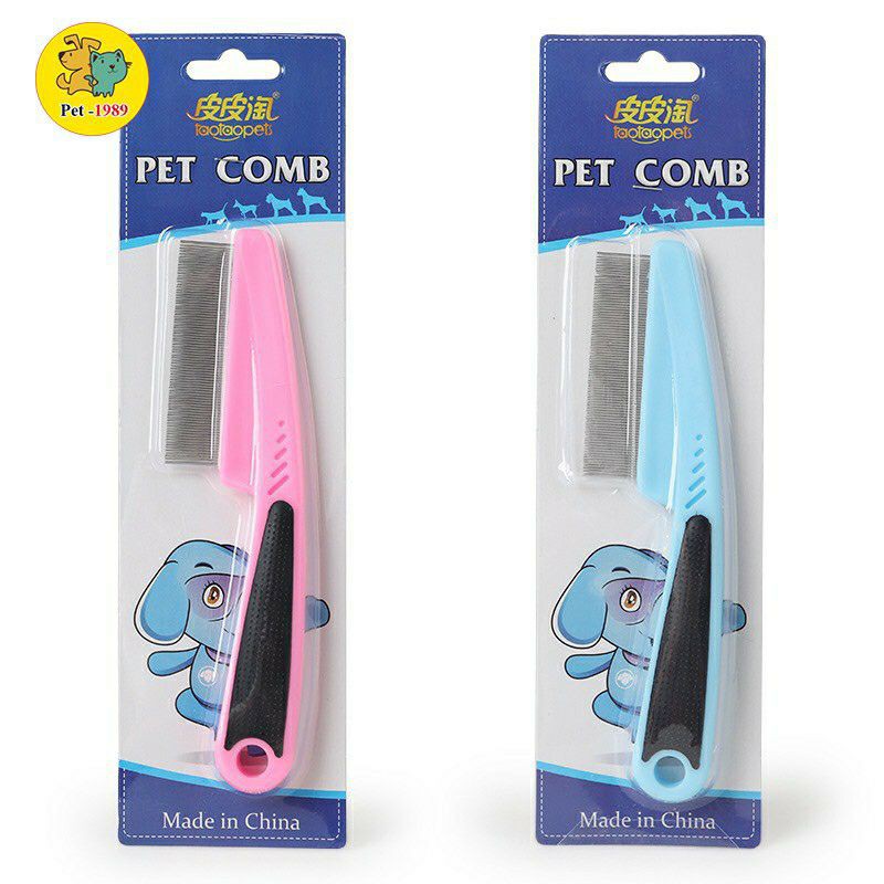 Lược chải ve rận cho chó mèo