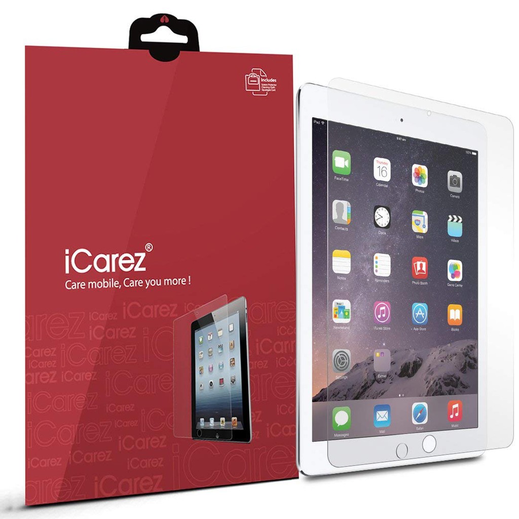 MIẾNG DÁN CAO CẤP Paper-like iCarez iPad 9.7&quot; Viết, Vẽ như giấy thật, Chống lóa, Hạn Chế dấu tay màn hìn