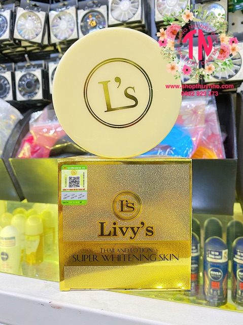 [ẢNH TỰ CHỤP] Kem Body dưỡng trắng da Livy’s Thái Lan - Chính Hãng Có Tem