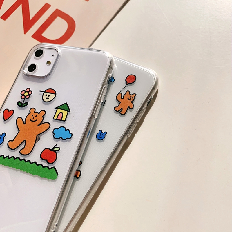 Ốp điện thoại trong suốt in họa tiết dành cho iPhone 5 5S 6 6 Plus 6S 6S Plus 6 7 7 Plus 8 8 Plus X XS XS Max 11 | BigBuy360 - bigbuy360.vn