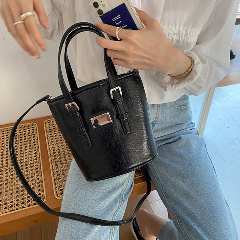 Túi xách tay IELGY phong cách retro Hàn Quốc thiết kế thời trang cao cấp cho nữ