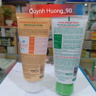 Sữa rửa mặt Acnes 100gram