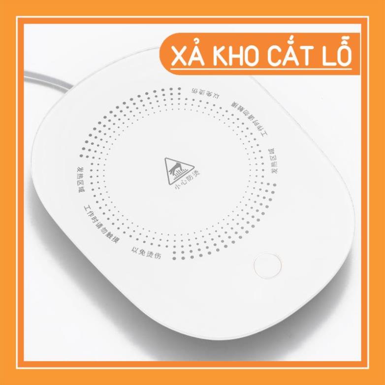 Siêu Rẻ Đế Hâm Nóng Đa Năng Giữ Nhiệt Đồ Uống Thức Ăn Làm Ấm Các Loại Ly Cốc Trà Café Tặng Kèm Tách