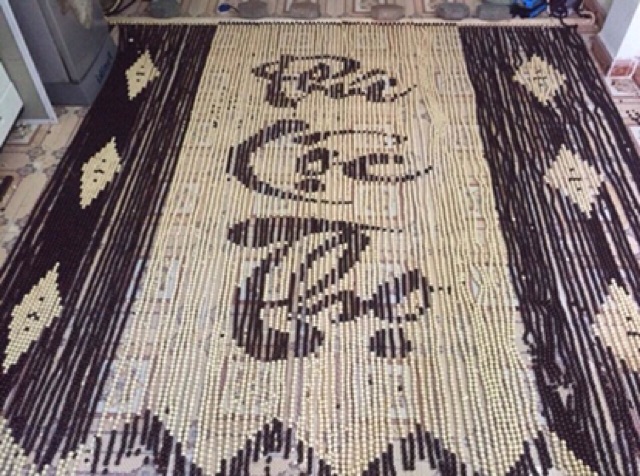 Rèm hạt gỗ 350/1 m vuông