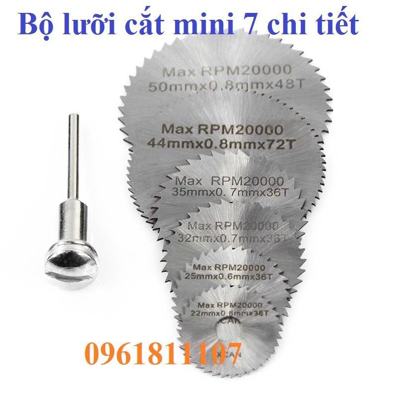 Bộ lưỡi cắt mini V2