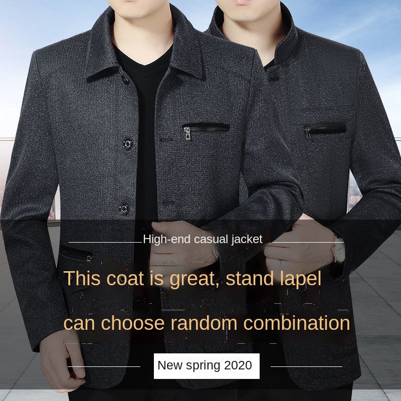 Áo Khoác Mỏng Dáng Rộng Kích Thước 170-190 Dành Cho Nam Giới