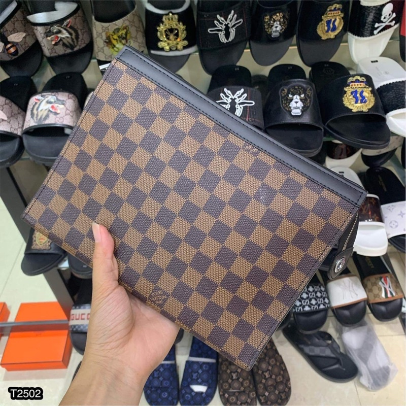 [Freeship] Túi kẹp nách nam caro , LV, Gucci mới nhất 2021