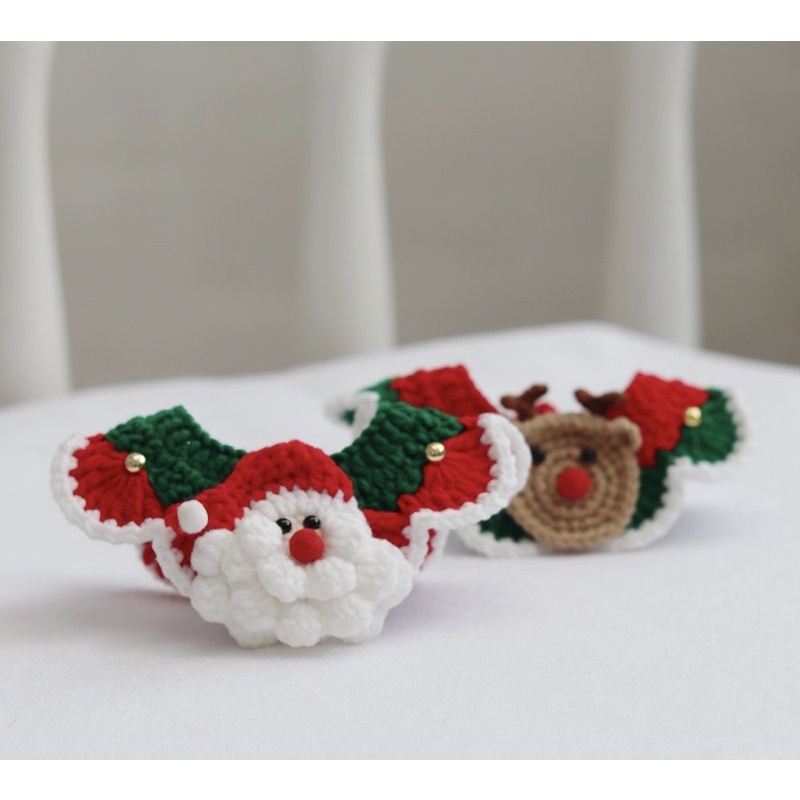 Yếm len cây thông Noel cho chó mèo