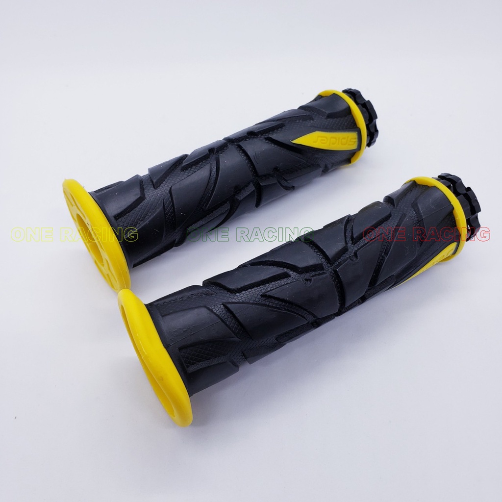 2 Bao tay spider có gù tay cầm xe máy mẫu cao cấp gắn thông dụng các mẫu xe hiện nay, màu vàng