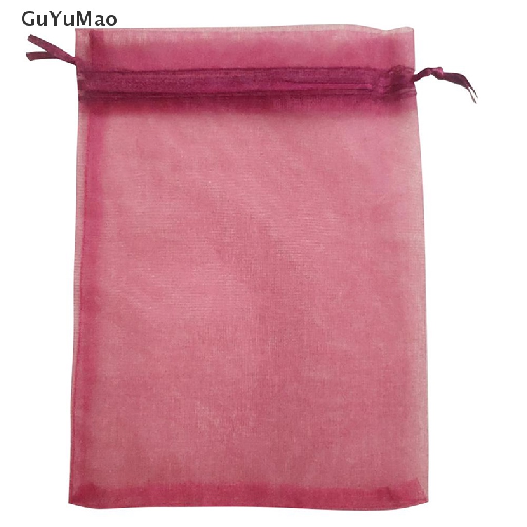 Set 50 Túi Lưới Dây Rút Bảo Vệ Chống Côn Trùng Cho Sân Vườn PRTA