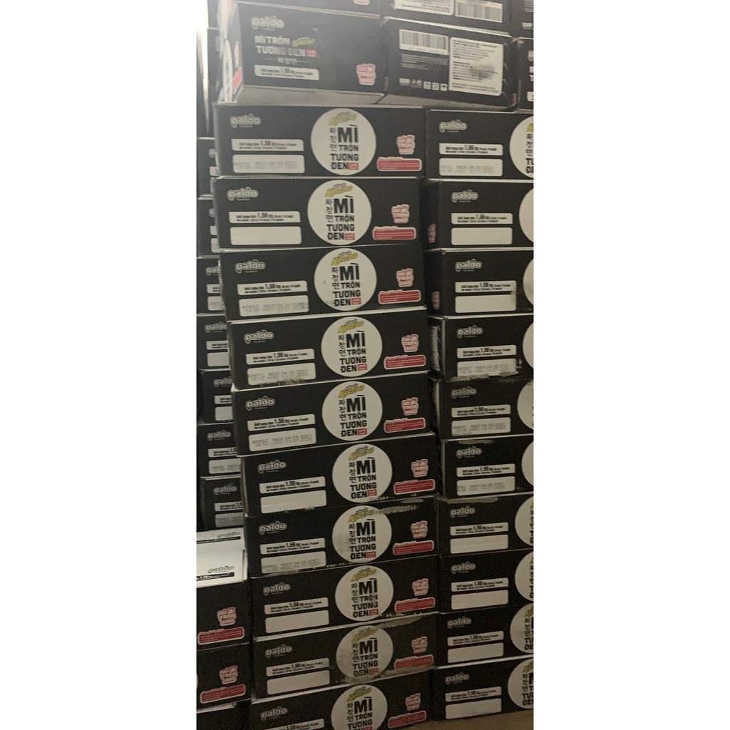 Thùng mì trộn tương đen Hàn Quốc Koreno Paldo (20 gói)- Mì tương đen Koreno Jjajangmen  PHIÊN BẢN MỚI gói 78g | BigBuy360 - bigbuy360.vn