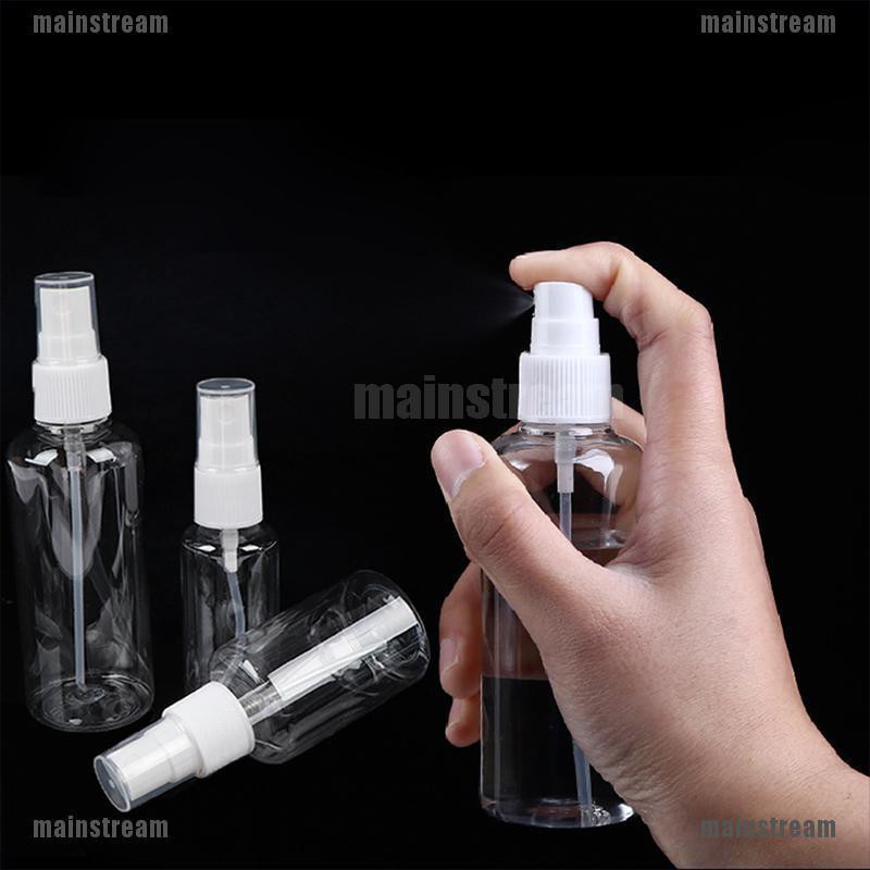 Bình Xịt Mỹ Phẩm Trong Suốt 30 / 50Ml Tiện Dụng Mang Đi Du Lịch