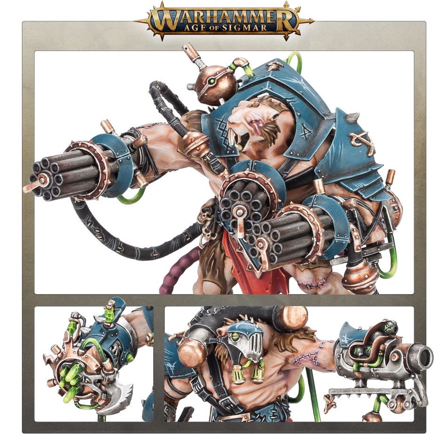 Mô hình nhân vật Warhammer AOS Vanguard: Skaven