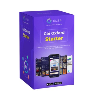 Phần Mềm Tiếng Anh ELSA Speak Kết Hợp Với NXB Đại Học Oxford - Quyển STARTER