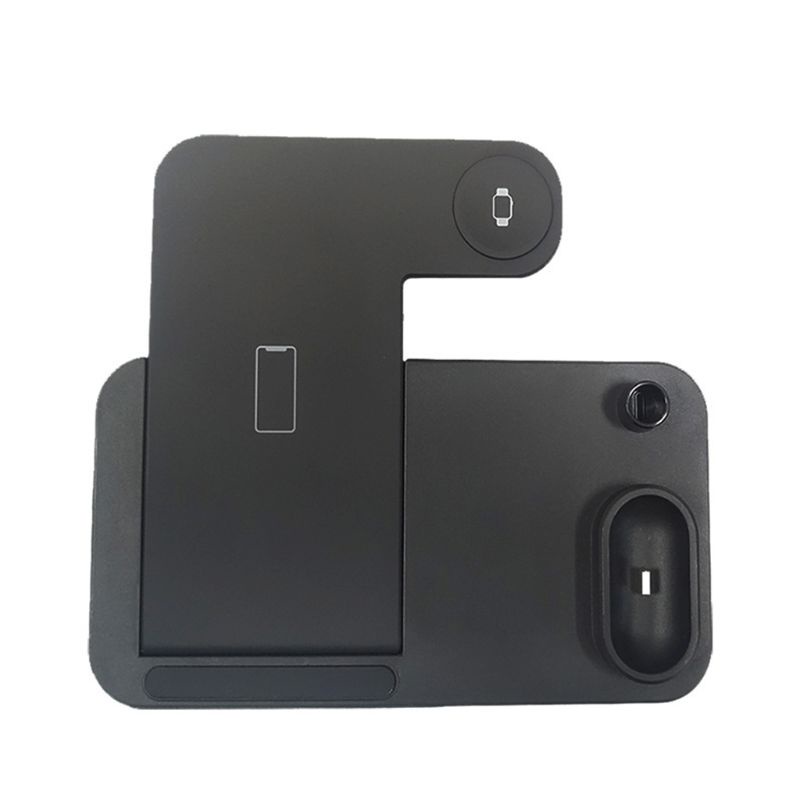 Đế Sạc Nhanh Không Dây 4 Trong 1 Cho Điện Thoại Di Động Tiện Lợi