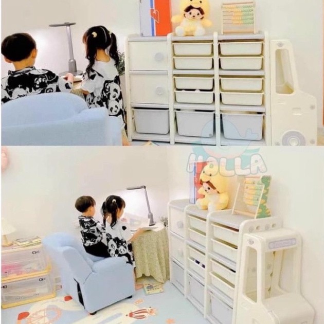 Kệ đồ chơi ô tô HOLLA/ BABYPODS, Kệ đồ chơi tuần lộc HOLLA hàng cao cấp