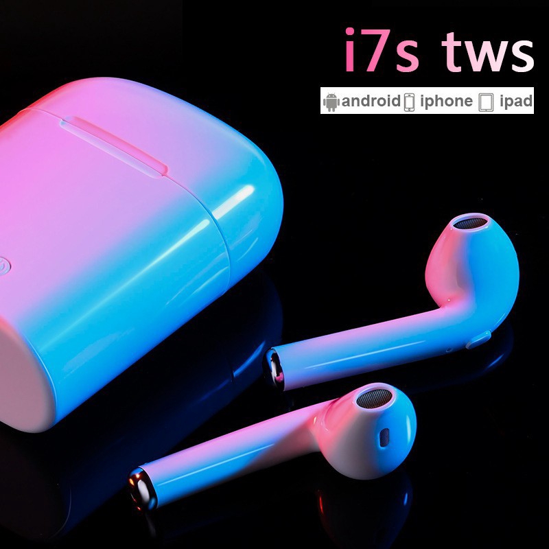Tai nghe không dây kết nối bluetooth I7s TWS kèm hộp sạc chất lượng cao