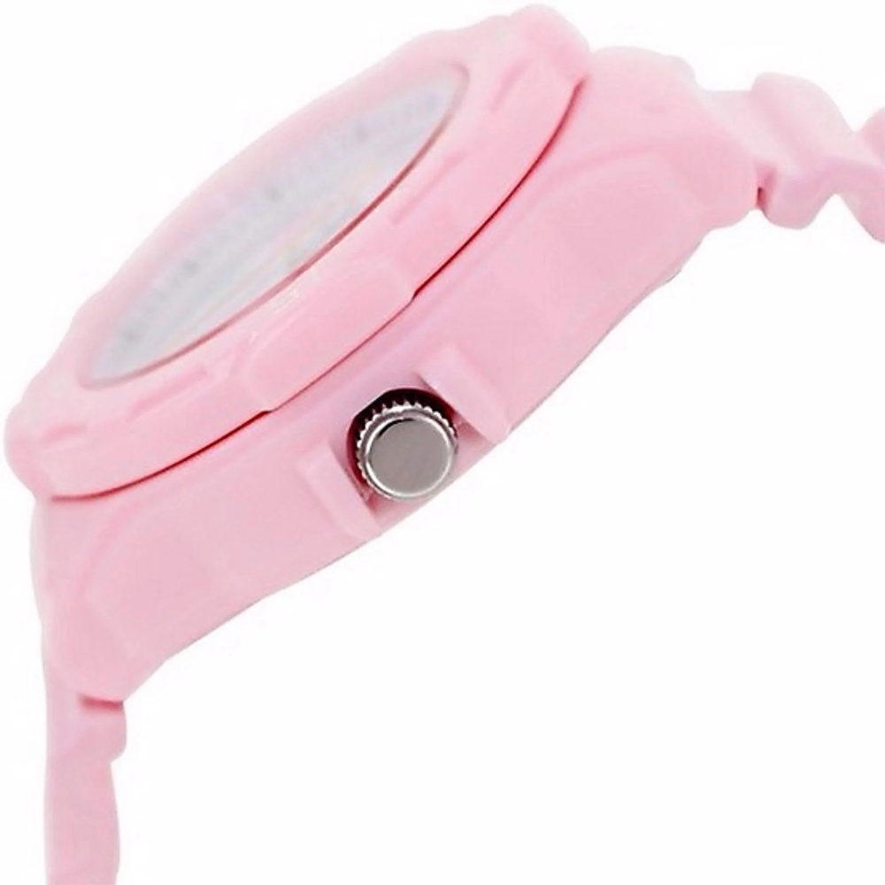 Đồng Hồ Casio | Nữ LRW-200H-4B2VDF | Dây Nhựa Màu Hồng | 3 Kim | Chống Nước WR100M