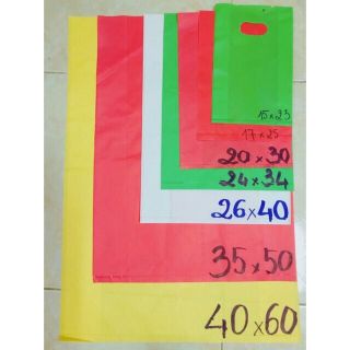 1kg Túi xoài màu HD đóng gói hàng loại nhám,dày
