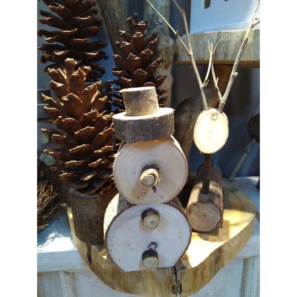 Người tuyết mini trang trí noel cao 15cm