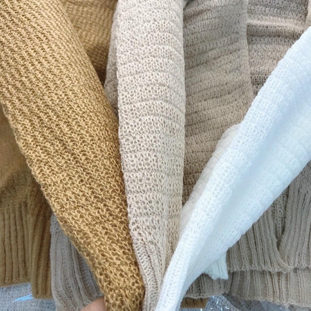 ÁO KHOÁC CARDIGAN MỎNG NHẸ CHO NGÀY HÈ DU LỊCH