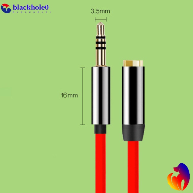 Dây Cáp Nối Dài Tai Nghe Điện Thoại 3.5mm Bằng Hợp Kim Nhôm