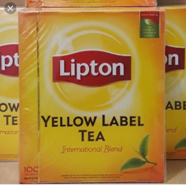 Combol 10 Trà túi lọc LIPTON YELLOW LABEL TEA 1k/gói