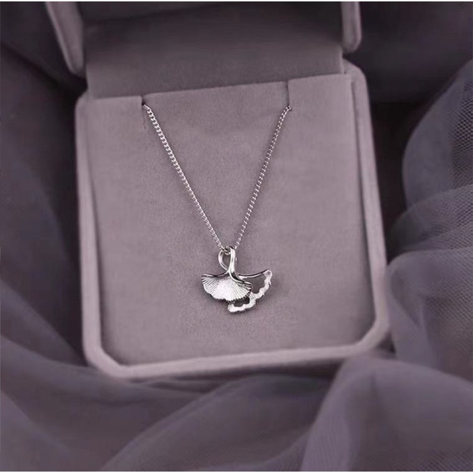 Dây chuyền nữ hình dẻ quạt thời trang Hàn Quốc siêu độc lạ BAG U DCQUAT