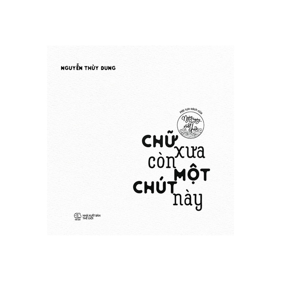 Sách - Chữ xưa còn một chút này
