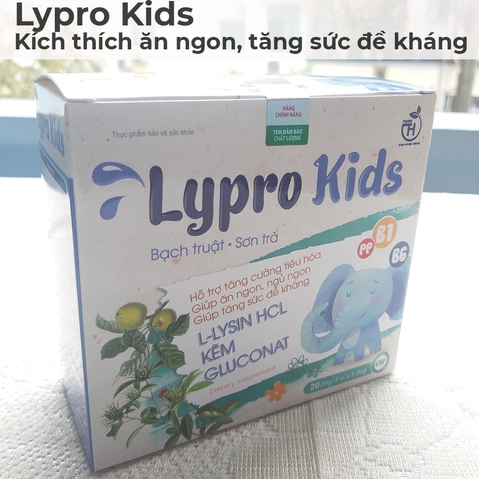 [GIÁ SỈ] LYPRO KIDS - Tăng sức đề kháng cho bé, Giúp trẻ ăn ngon, tăng hấp thu