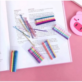 Kẹp tăm nhiều màu Ghim Tăm cài tóc nhiều màu sắc dễ thương Jenie Blackpink NAVI