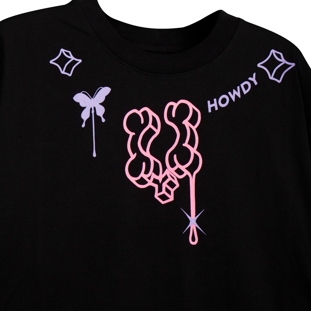 Gk58 /Áo thun HEYYOU BUTTERFLY TEE!