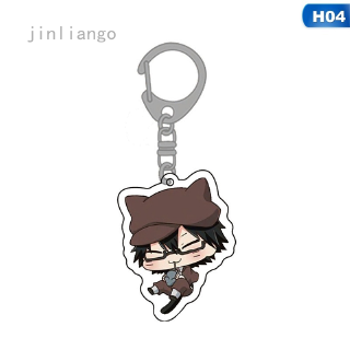 Móc Khóa Acrylic Họa Tiết Anime Bungou Stray Dogs Độc Đáo