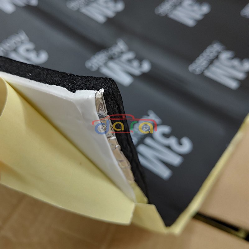 Tấm cách âm 3M™ Acoustic 3 lớp màu đen siêu chống ồn cho ô tô