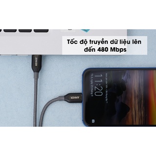 Cáp Type C - Type C 0.9m Anker PowerLine+ A8187 ( Like New )