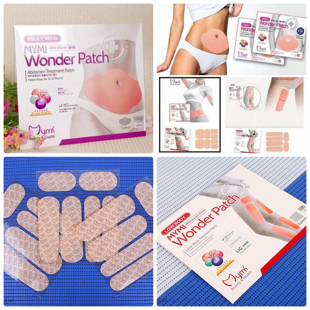 [FREESHIP] MIẾNG DÁN TAN MỠ ĐÙI, MỠ BỤNG WONDER PATCH