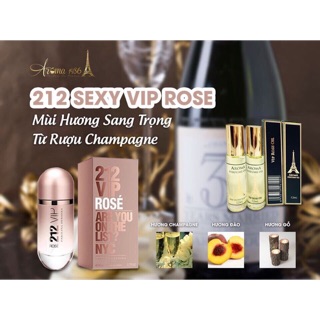 Tinh dầu nước hoa pháp Aroma 212 rose
