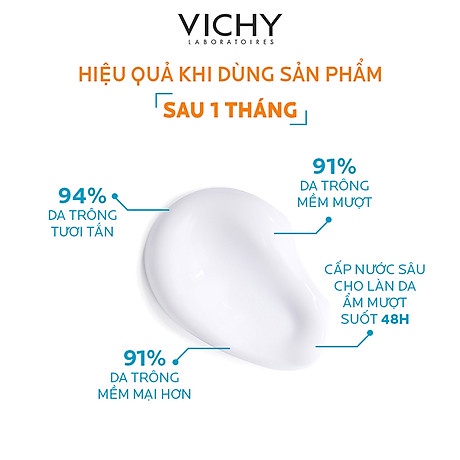 [DATE 08/22] Gel Cấp Nước 48h Vichy Aqualia Thermal Rehydrating Cream Gel 15ml (Pháp)