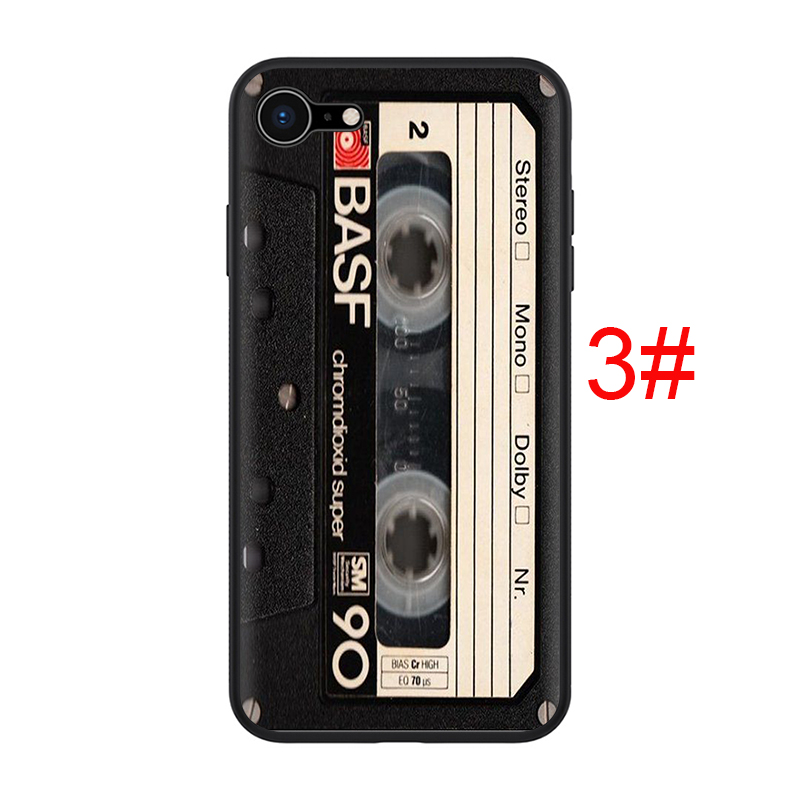 Ốp Điện Thoại Mềm Hình Băng Cassette Cổ Điển Cho Apple Iphone 12 11 Pro Max 12 Mini 141s