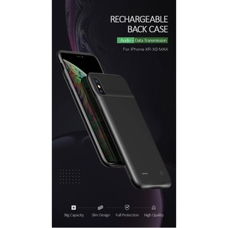 ỐP LƯNG TÍCH HỢP PIN SẠC DỰ PHÒNG 4000MAH CHO IPHONE XS MAX USAMS