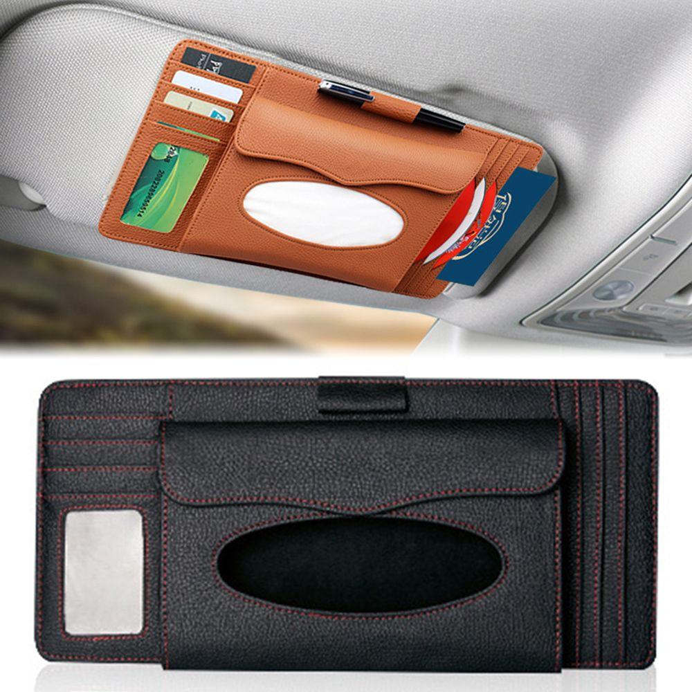 Túi Đựng Đĩa CD DVD Gắn Tấm Che Nắng Xe Hơi Gọn Gàng Đa Năng