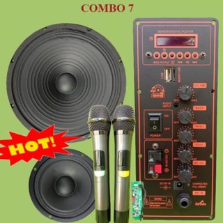 Mạch loa kéo 3 tấc đơn HA8622 - Cam đỏ