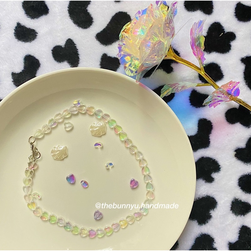 Vòng Choker Tim Trong Suốt Bunnyu