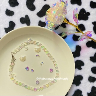 Vòng Choker Tim Trong Suốt Bunnyu
