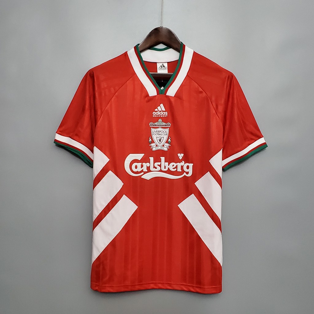 Áo Bóng Đá Màu Đỏ Đội Tuyển Liverpool 93-95