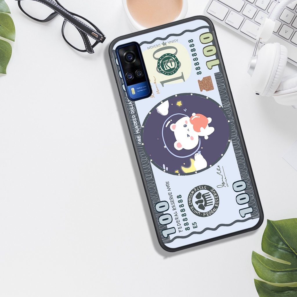 Ốp Lưng VIVO Y12S - Y20 - Y20S - Y51 2020 - Y53S - Y72     , In Hình CHIBI Dol-ar bao đẹp, nghộ nghĩnh.